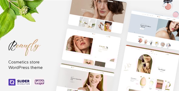 Beaufly  Beauty and Cosmetics Shop WordPress Theme