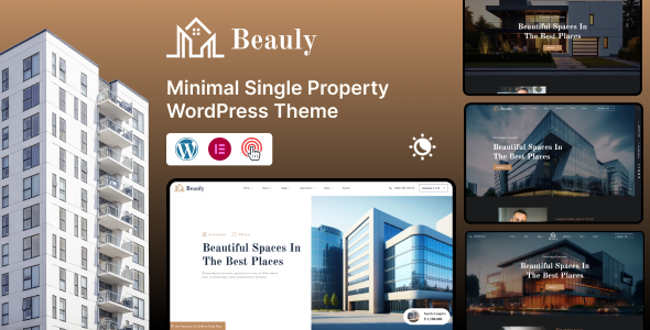 Beauly 6.8 - Single Property WordPress Theme