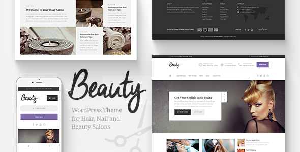 Beauty  Spa & Hair Salon WordPress Theme