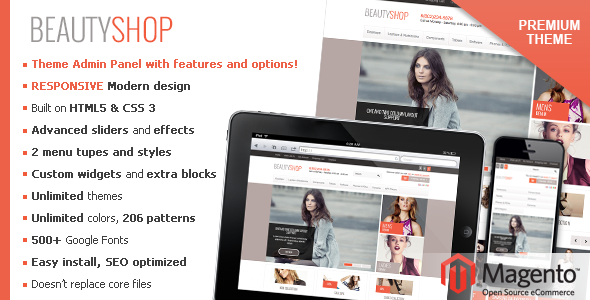 BeautyShop 1.9 - Responsive Magento theme