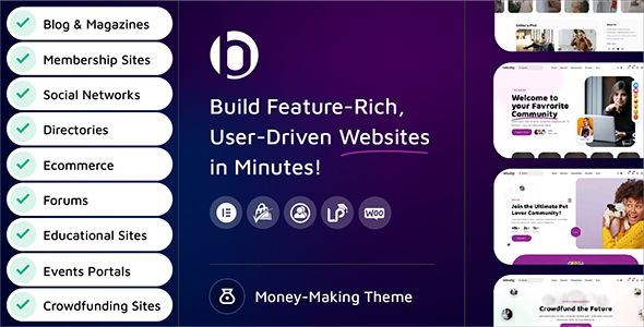 BeBuddy - Monetized Community & Membership WordPress Theme