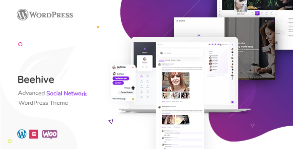 Beehive 6.7 - Social Network WordPress Theme