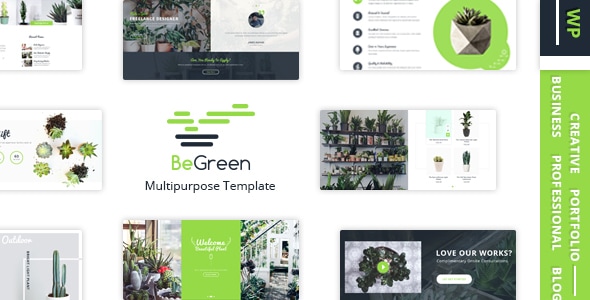 BeGreen 1.6.4 - Multi-Purpose WordPress Theme for Planter - Landscaping- Gardening