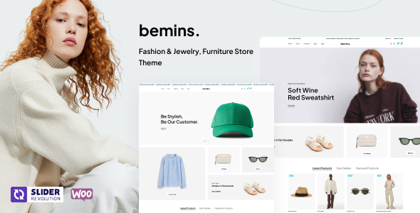 Bemins  Fashion & Jewelry Furniture Store WordPress Theme