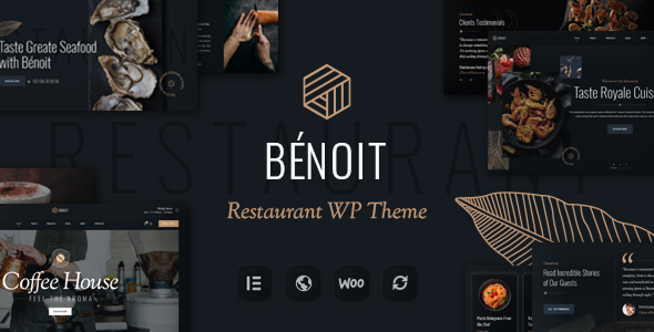 Benoit 1.1.17 - Restaurants & Cafes WordPress Theme