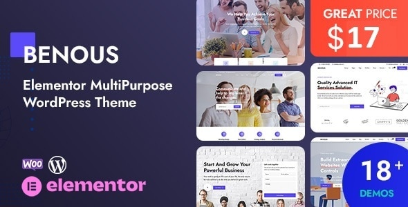 Benous 1.4.1 - Elementor Multipurpose WordPress Theme