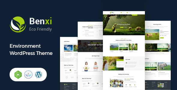 Benxi 2.5 - Environment WordPress Theme