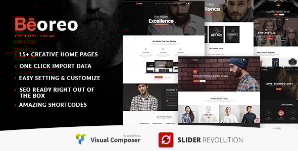 Beoreo  Creative Multi-Purpose WordPress Theme