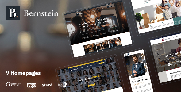 Bernstein 4.0.0 - Lawyer & Attorney WordPress Theme