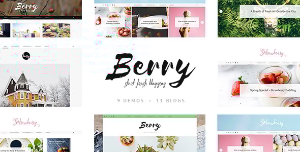 Berry 1.12.0 - A Fresh Personal Blog and Shop Theme