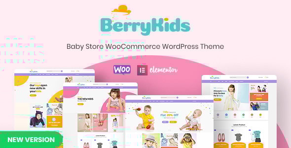 BerryKid 3.22.0 - Baby Store WooCommerce WordPress Theme