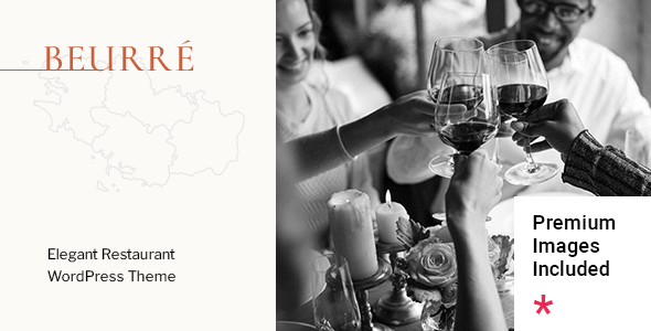 Beurré 1.1.1 - Elegant Restaurant WordPress Theme