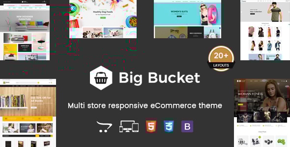 Big Bucket 3.0 - Multipurpose Responsive OpenCart Theme