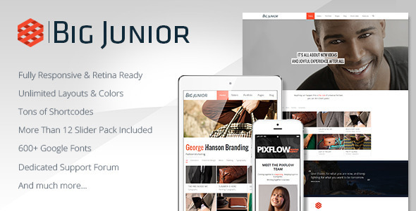 Big Junior 1.1 - Multi-Purpose Responsive Theme