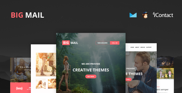Big Mail - Responsive E-mail Template  Online Access