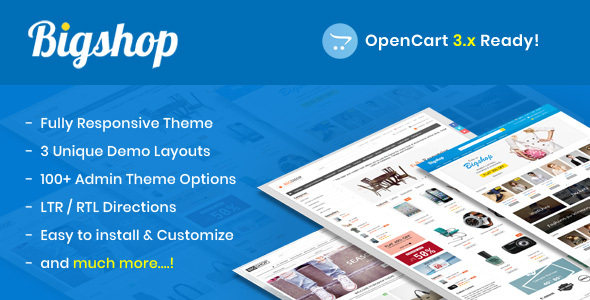 Bigshop 5 - Responsive OpenCart Theme