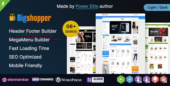 BigShopper 3.4.0 - Multipurpose WooCommerce Theme