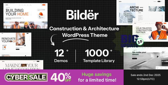 Bilder  Architecture Construction WordPress Theme