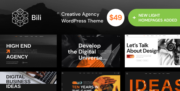 Bili 1.1.12 - Creative Agency WordPress Theme