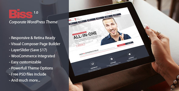 Biss 6.9.0 - Corporate Multipurpose WordPress Theme