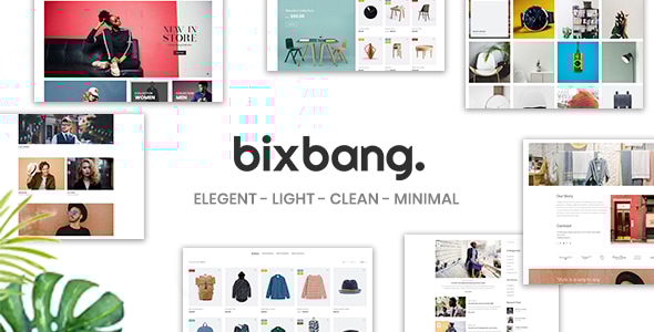 Bixbang 2.3 - Minimalist eCommerce WordPress Theme