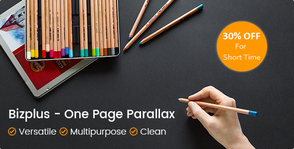 Bizplus - Joomla One Page Parallax Theme