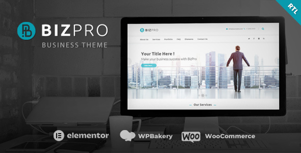 BizPro 5.4 - Business Consulting Theme  RTL