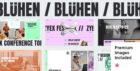 Blühen 1.1 - Event & Conference WordPress Theme