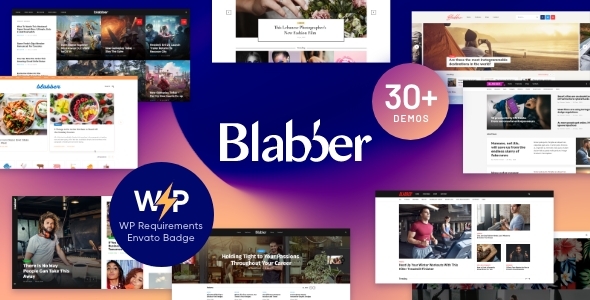 Blabber 1.9.12 - Elementor Blog & News Magazine Theme