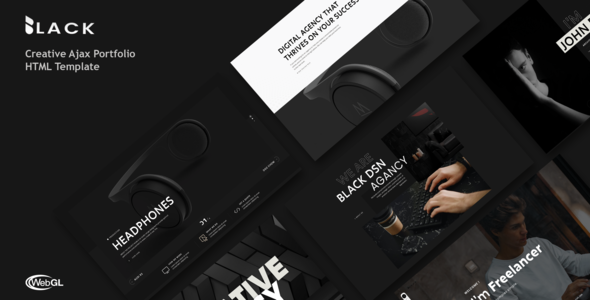 Blackdsn 1.0.2 - Creative Ajax Portfolio HTML Template