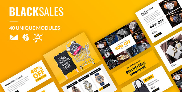 BlackSales Email-Template  Online Builder