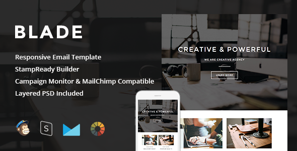 Blade 1.1 - Responsive Email  StampReady Builder