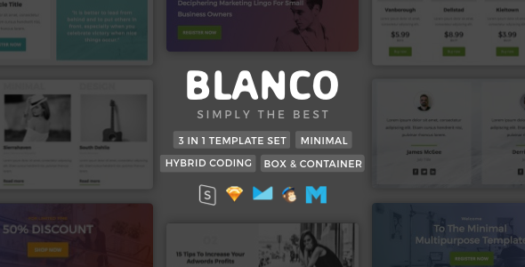 Blanco  Minimalist Template