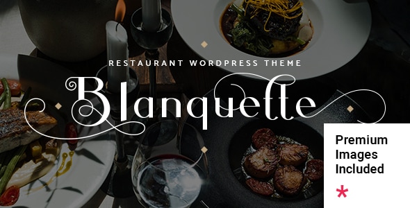 Blanquette 1.3.1 - Restaurant WordPress Theme