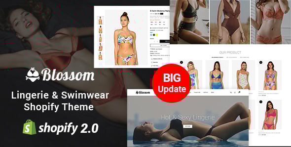 Blossom - Lingerie & Bikini Store Shopify 2.0 Responsive Theme