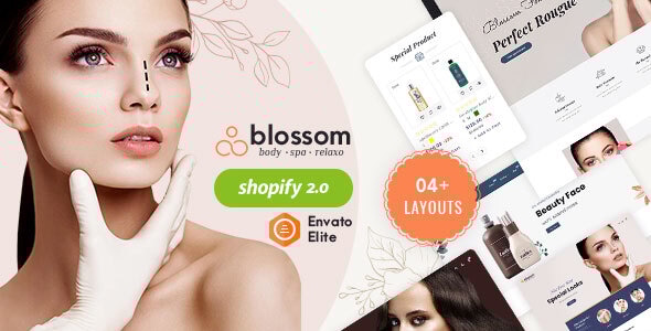 Blossom 07.0 - Shopify Multi-Purpose Beauty Cosmetics Spa Herbal Theme