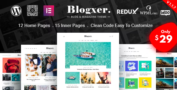 Bloxer 8.0 - Blog & Magazine WordPress Theme