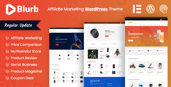 Blurb 2.1.6 - Affiliate Marketing WordPress Theme