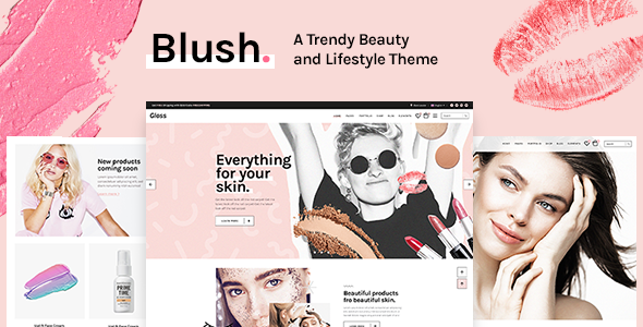 Blush 1.5 - A Trendy Beauty and Lifestyle WordPress Theme