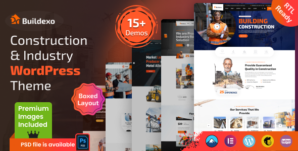 Blxo 1.0.3 - Construction WordPress Theme