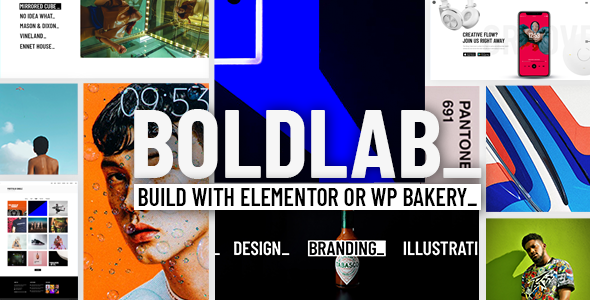 Boldlab 2.8 - Creative Agency WordPress Theme