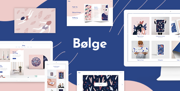 Bolge 1.5 - Artist Portfolio WordPress Theme