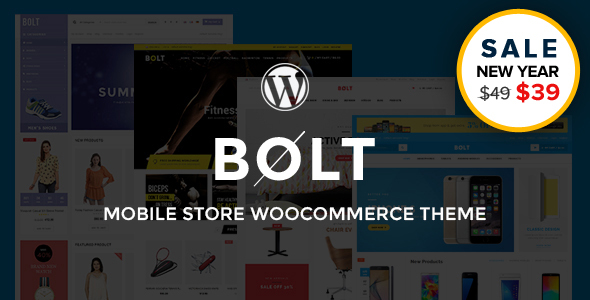 Bolt 5.5 - Electronics Furniture Gym & Fashion Store Multipurpose WooCommerce WordPress Theme