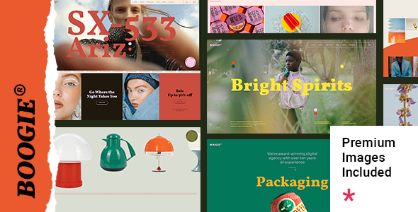 Boogie 1.1.1 - Design Agency and Portfolio WordPress Theme