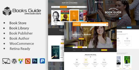 Book 1.1 - Store WordPress Theme