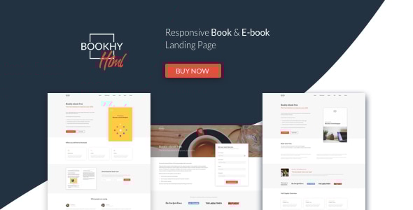 Bookhy - The Perfect Landing Page Book & Ebook. Boost Your Conversions.
