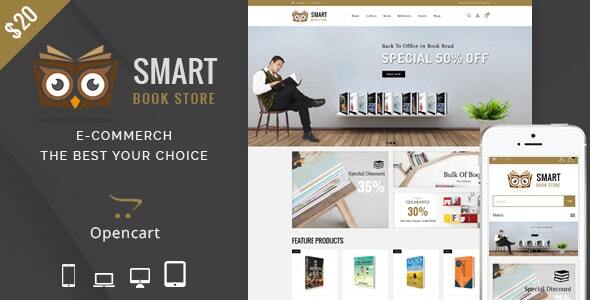 Books 2.3.0 - OpenCart Responsive Theme