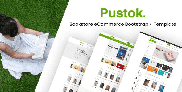 Books Store HTML Template 5.0.2 - Pustok