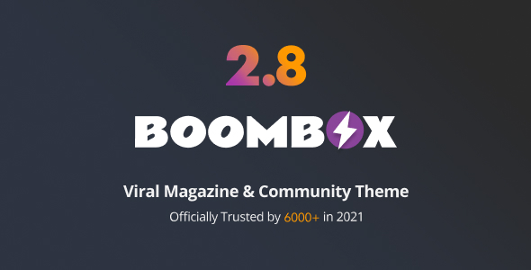 BoomBox 2.0 Viral Magazine WordPress Theme