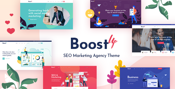 BoostUp 1.4 - SEO Marketing Agency WordPress Theme